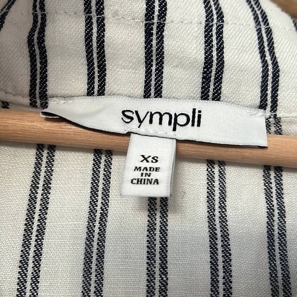Sympli Linen Blouse Style LW2200 XS - Picture 4 of 4
